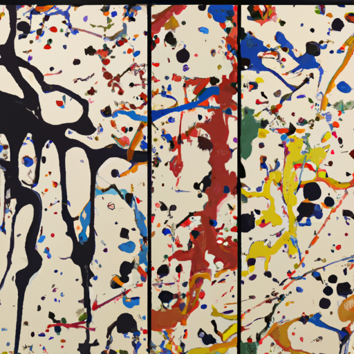 Jackson Pollock's Drip Paintings and Their Influence on Textures in Design